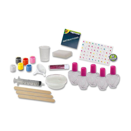 Zabawkowy zestaw do makijażu SES Creative Nail Studio 25141