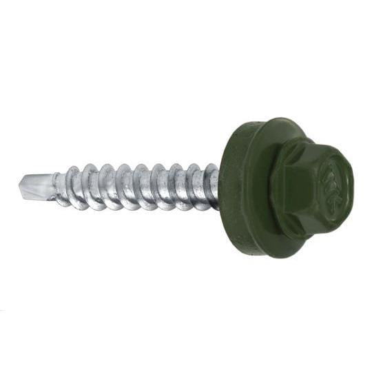 Self-tapping screw Wkret-Met WFD, RAL6020, 4.8 mm x 25 mm, 250 pcs.