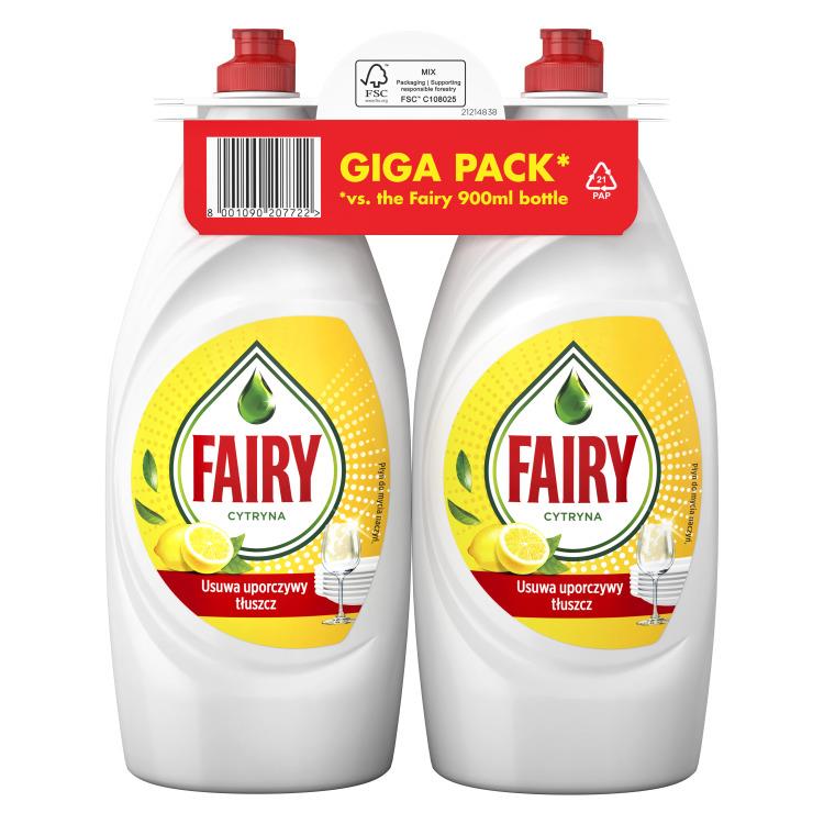 PLOVIKLIS INDŲ FAIRY LEMON 2X1350ML