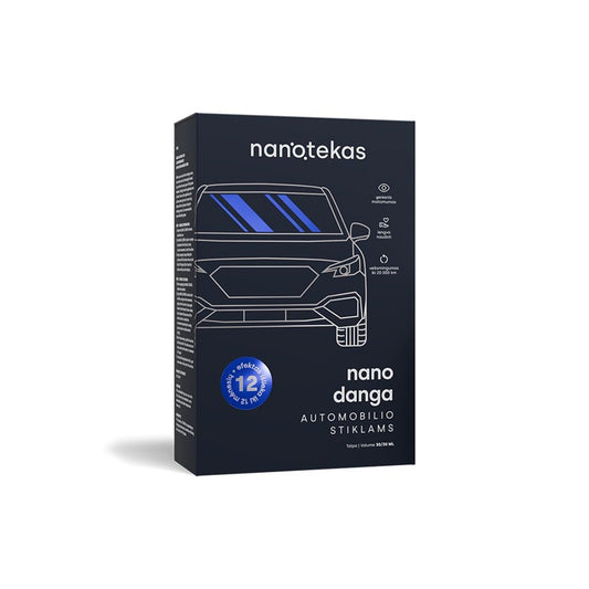 POWŁOKA NANOSZKLANA DO SZYB SAMOCHODOWYCH 2X30ML