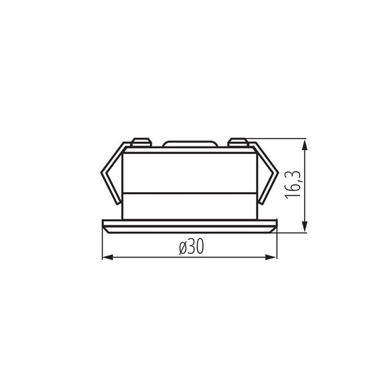 Oprawa Kanlux Imber, 1W, 4000°K, aluminiowa, 23520