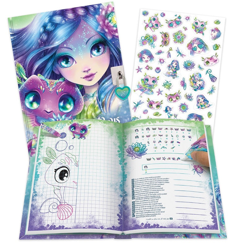 Vaikiškas dienoraštis Nenuphia and Lilya 12511