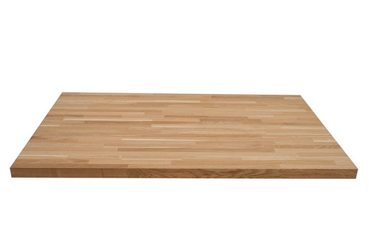 Oak stair tread, glued, planed, 90x30x4.2 cm