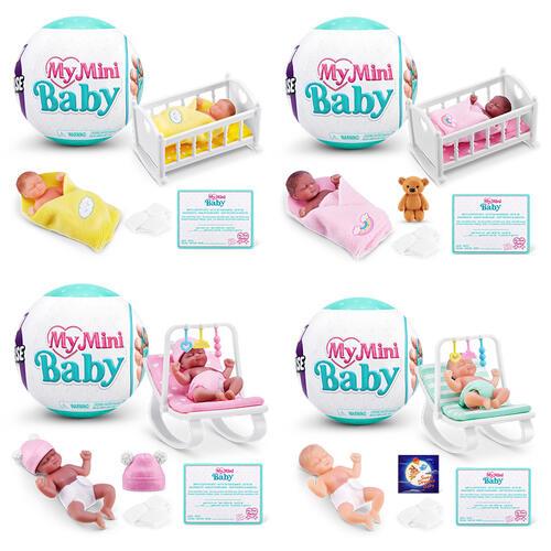 Lalka - niemowlę z akcesoriami 5 Surprise Mini Baby 77487GQ2
