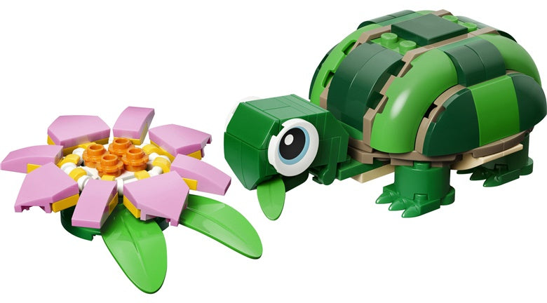 Klocki LEGO® Creator 3in1 Żółw 31377, 124 elementy