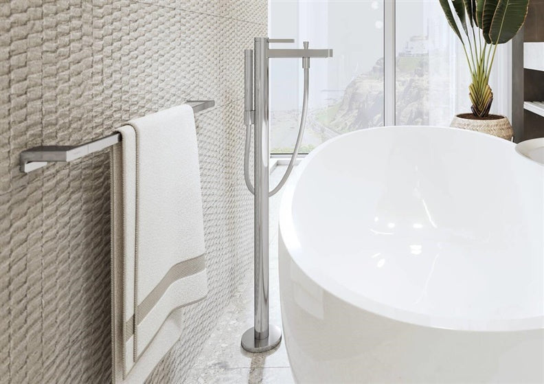 TOWEL RACK ADDSTORIS Q HG CHROME