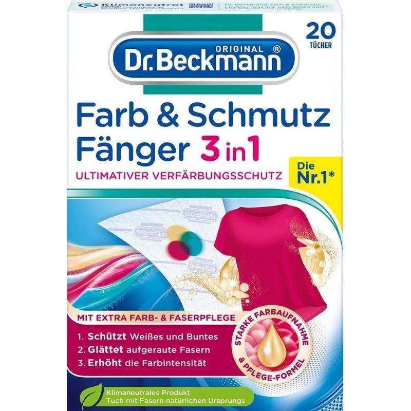 Dr. Beckmann All in 1 Laundry Detergent Sheets, 20 count.