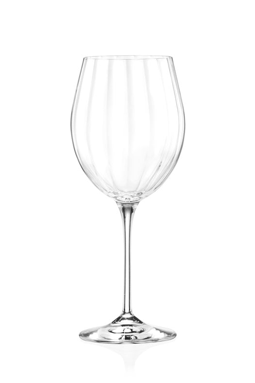 Vyno taurių komplektas RCR, krištolas, 0.650 l, 6 vnt.