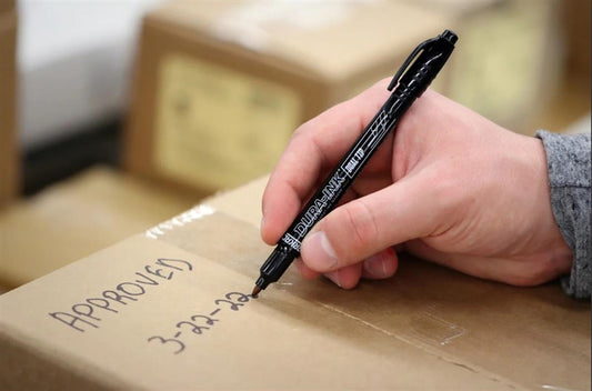 Industrial Ink Marker Markal DURA-INK Dual Tip, black