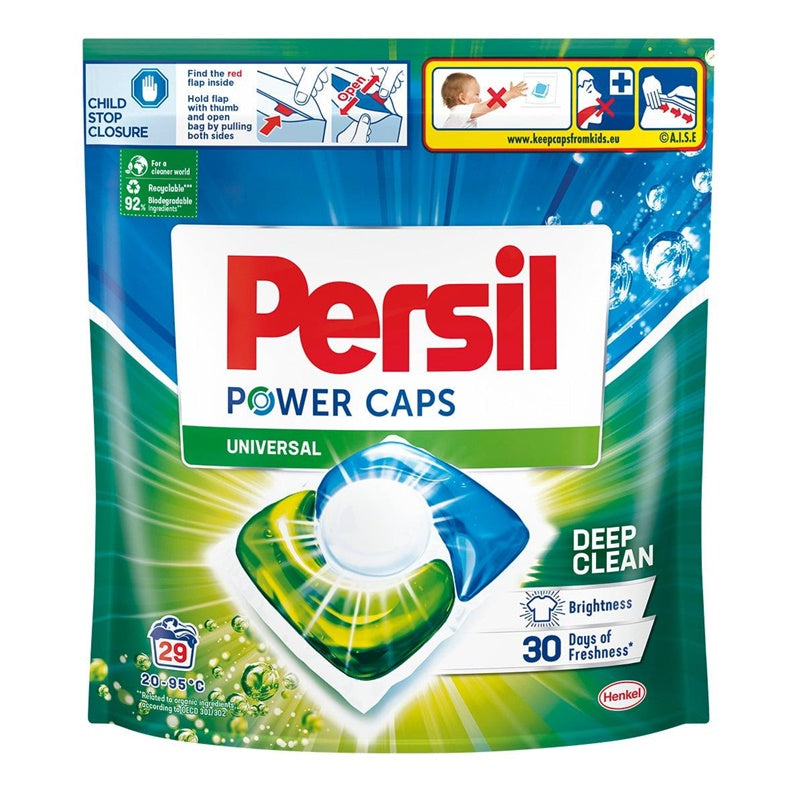 KAPSULĖS SK PERSIL POWER CAP WHITE 29VNT