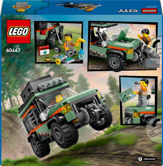 LEGO® City Off-Road 4x4 Mountain Truck 60447, 221 Pieces