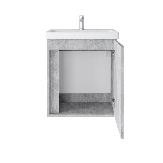 SZAFKA WISZĄCA Z UMYW WTU-50BT-PM CONCRETE