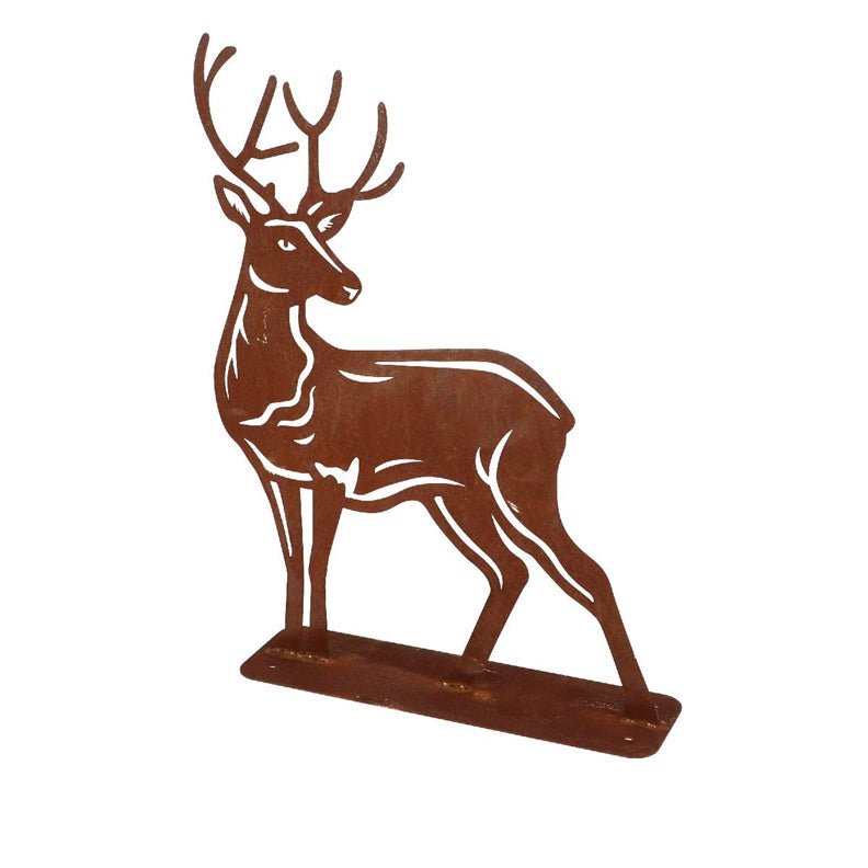 Decoration "Deer" TT248, 38 cm x 10 cm x 46.8 cm, brown