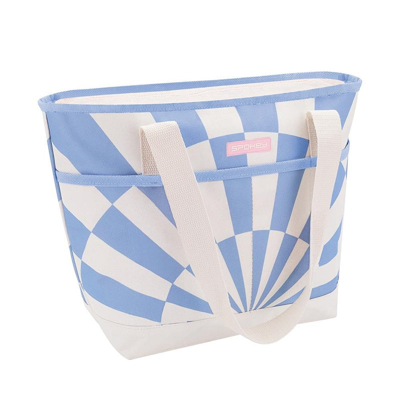 Spokey Cooler Bag, blue/white, 39 x 27 cm, 12 l