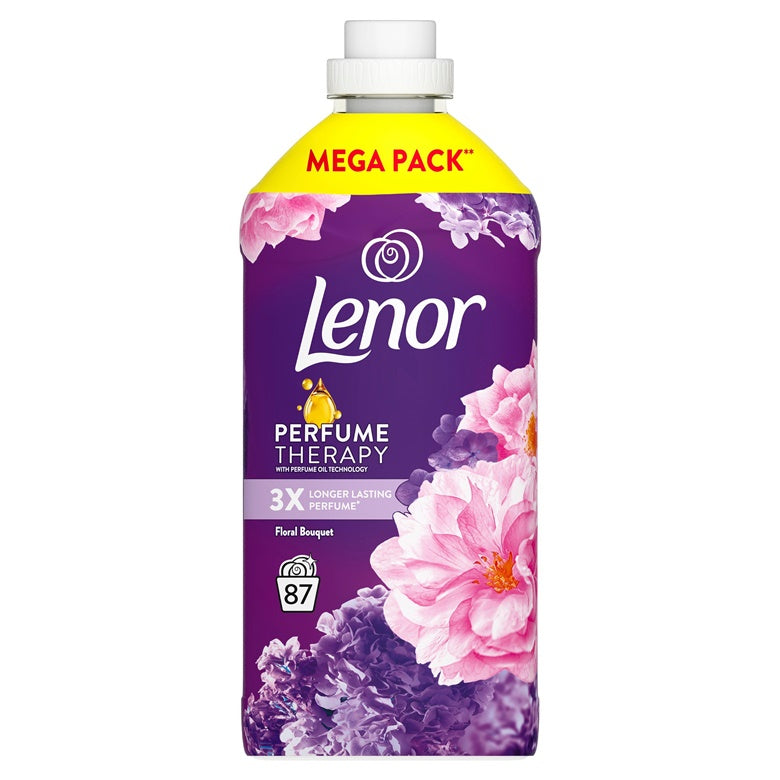 Skystas skalbinių minkštiklis Lenor Floral Bouquet, 1.827 l