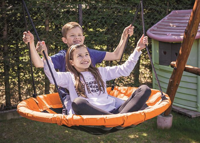 BOCIANIE GNIAZDO SWING 100 100 ORANGE