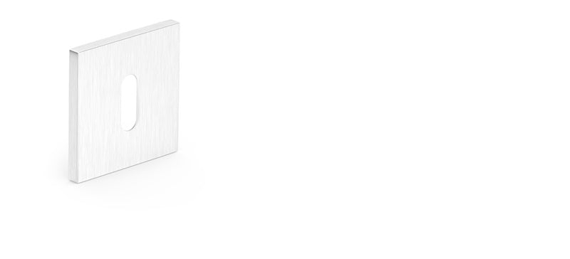 Durų apyraktė Metal-Bud CUBE Q SLIM, Matinio nikelio