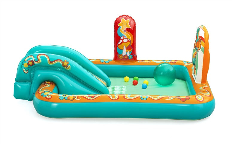 Pripučiama žaidimų aikštelė Bestway Retro, 53164,193x152cm