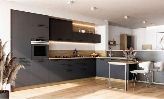 KITCHEN SINK CABINET VENTO DK-80/82.ANTH/OAK