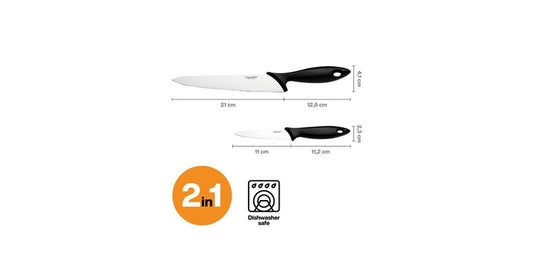 Virtuvinių peilių komplektas Fiskars 1065582, 2 vnt.