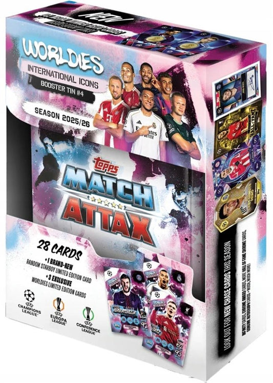 Karty kolekcjonerskie Topps Match Attax Worldies 2026