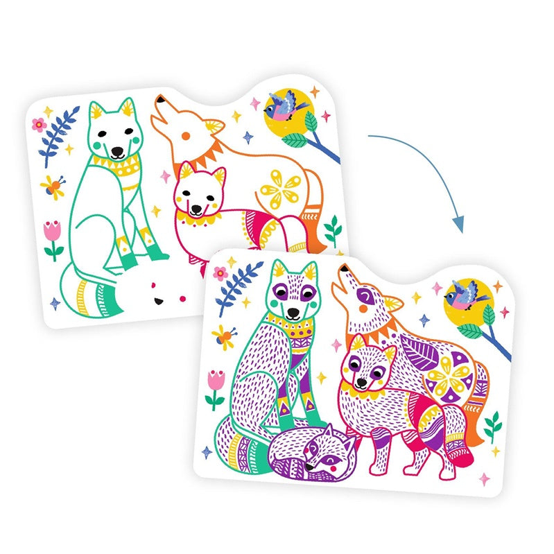 Kūrybos rinkinys Djeco Magic Colouring