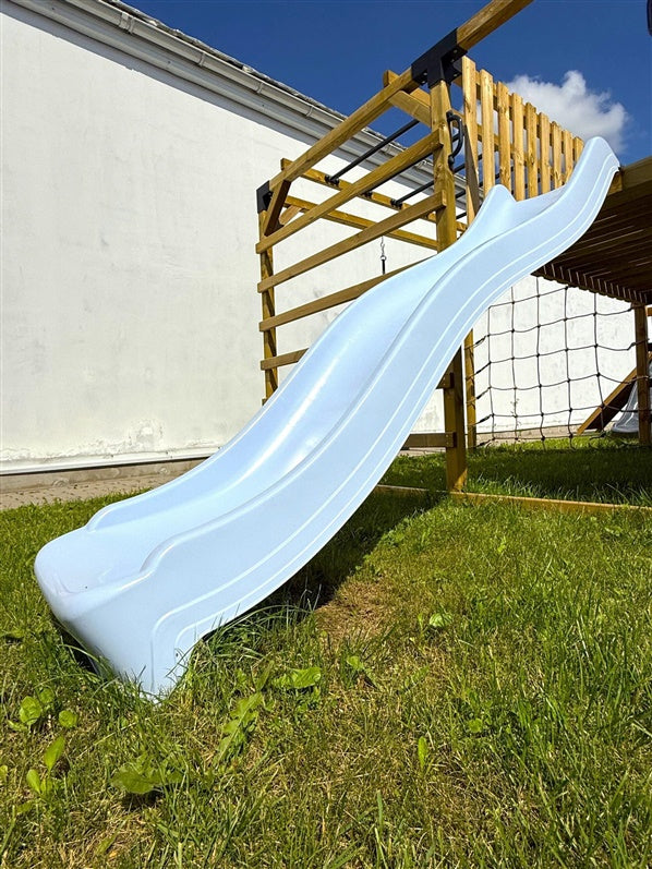 Čiuožykla 4IQ, pastelinė mėlyna sp., 300 cm
