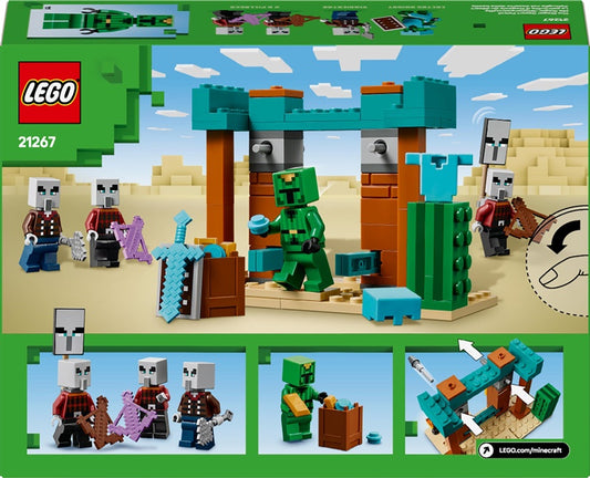 LEGO® Minecraft The Illager Desert Patrol 21267, 105 vnt.