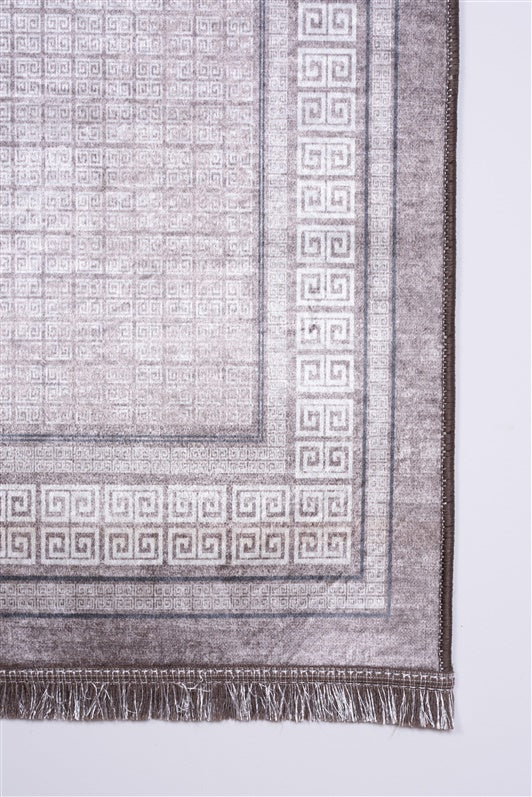 Kilimas Splendid DRIN Printed, pilkas/smėlio, 140 cm x 80 cm