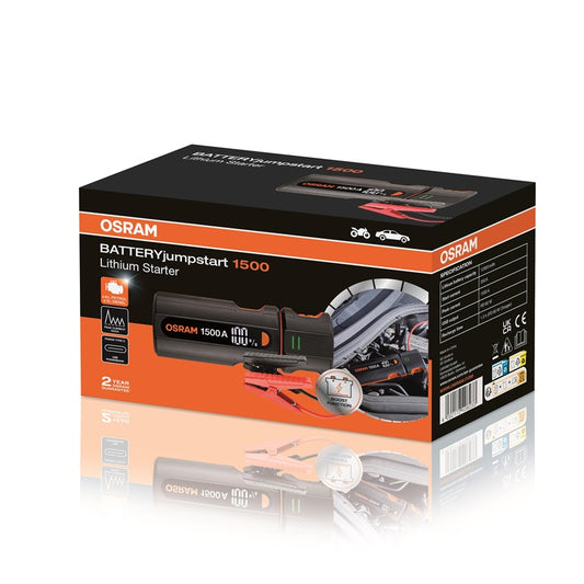 JUMP STARTER 1500A 12V