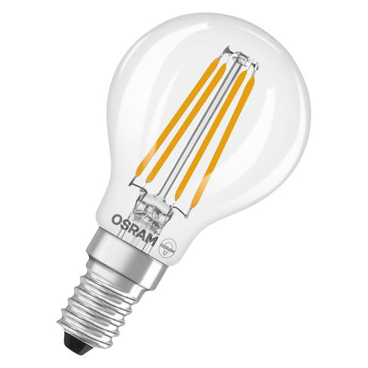 LED FILAMENT LAMP P45 3.4W E14 2700K 470LM