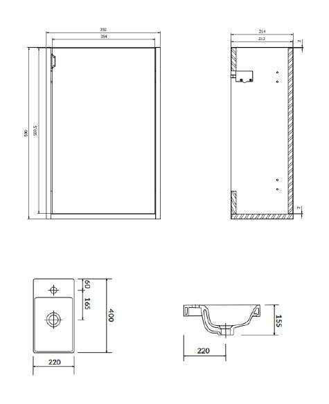 SPINTELĖ SU PRAUST 40CM ATRATO KAŠMYRAS