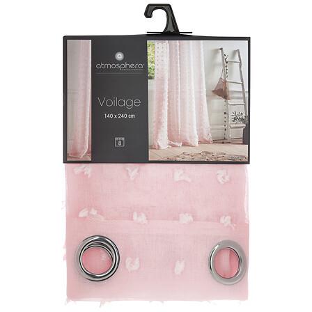 Atmosphera LILY Daytime Curtain 156044P, 140 cm x 240 cm