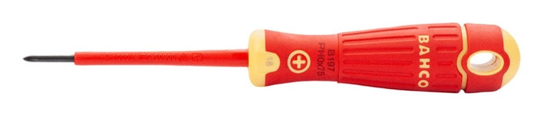 Izoliuotas Kryžminis atsuktuvas Bahco PH1 x 80 mm