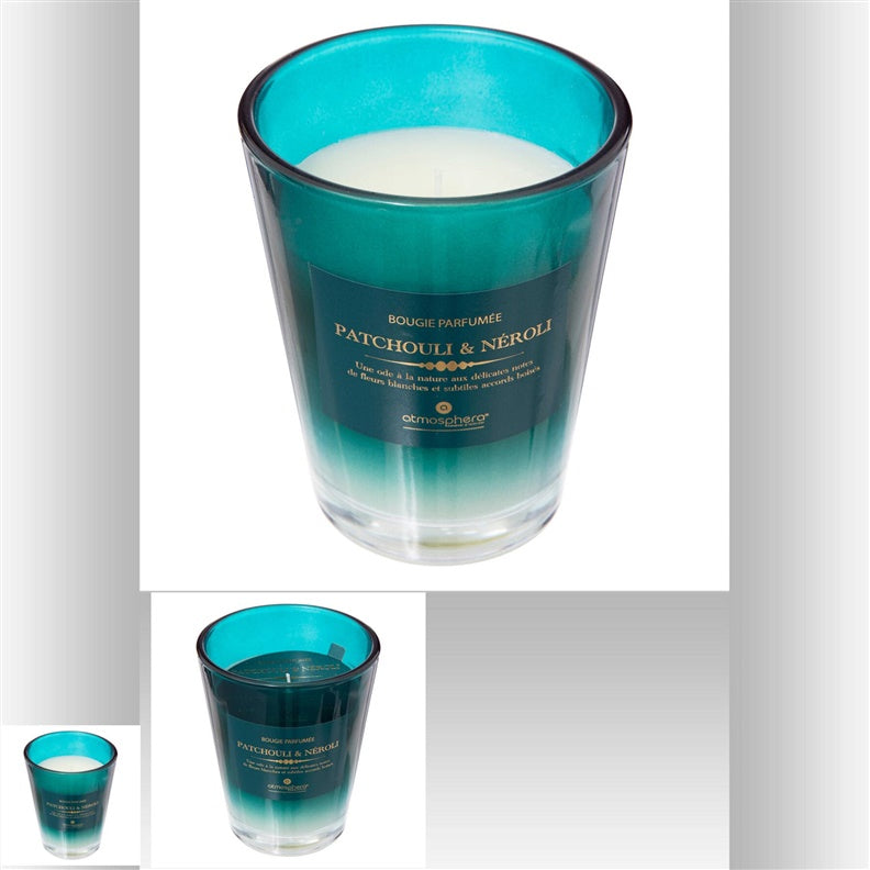 Candle, scented Atmosphera Alma Patchouli, 38 h, 270 g
