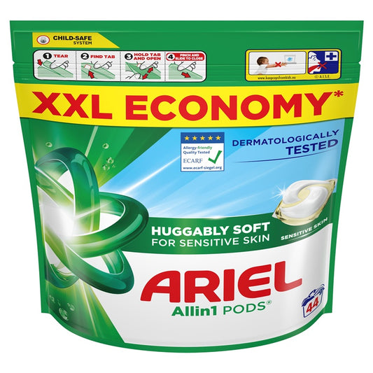 Kapsułki do prania Ariel All-in-1 PODS Sensitive, 44 szt.