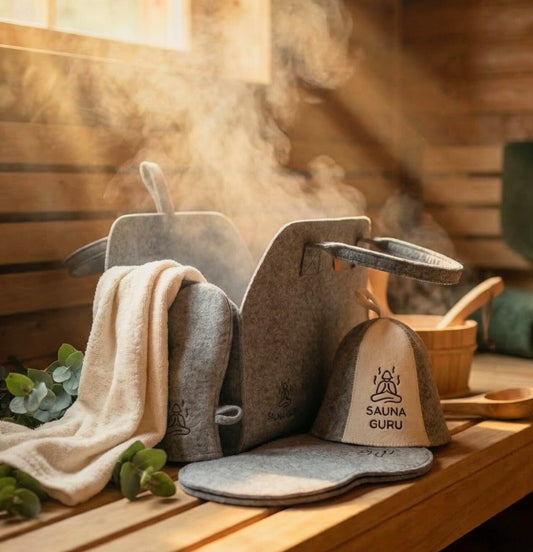Ultimate Sauna Beginner Set – Premium Sauna Accessories for Outdoor & Home Saunas