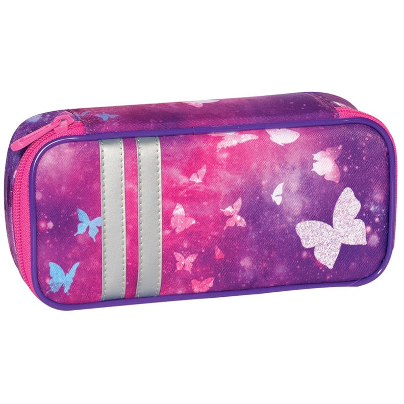 Pencil case Tiger TGNQ-058F1, 11 cm x 24 cm, pink