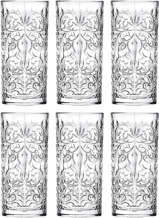 Stiklinės RCR TATTOO, 368 ml, 6 vnt.