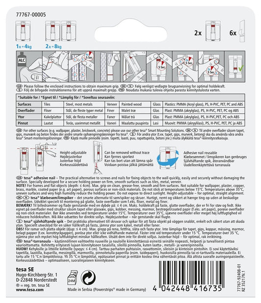 HOOK FRAME HANG 77767 2X4KG TILE REG