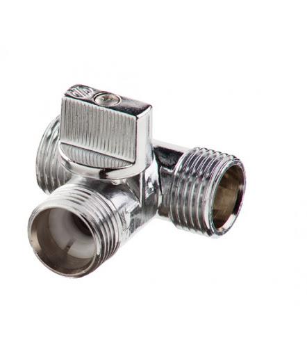 Zawór 02325 trójdrożny, 1/2'' gwint zewnętrzny