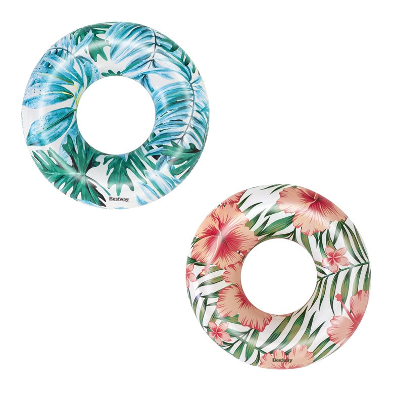 BESTWAY 36237 Inflatable Ring, Ø119 cm, assorted colors