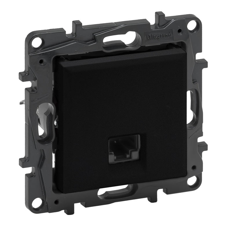 Kompiuterio lizdas LEGRAND NILOE STEP, CAT6, juodas