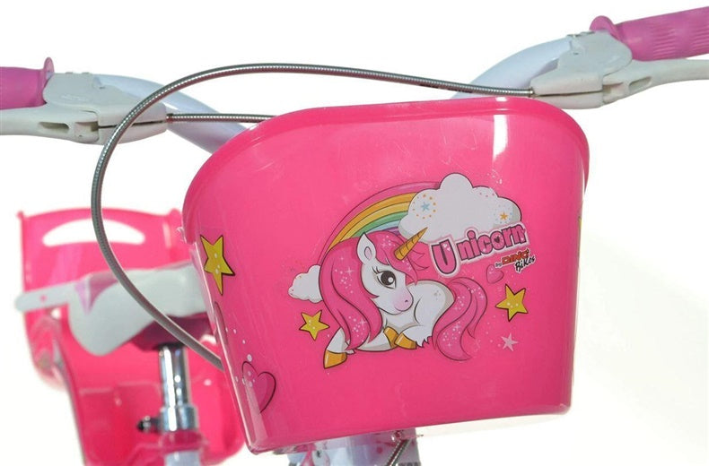 Vaikiškas dviratis Dino Bikes Unicorn 144R-UN