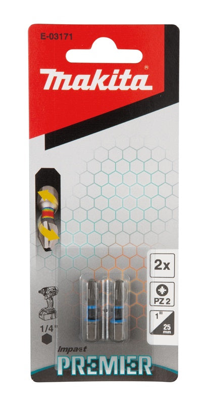 Bits E-03171 PZ2-25mm, 2 pcs