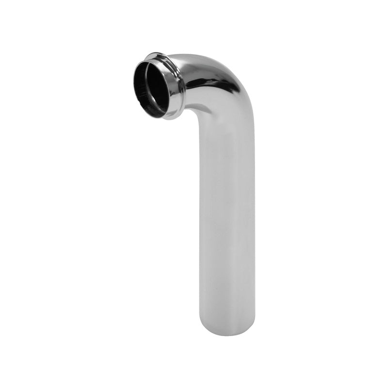 Pipe with edges 32x250mm chrome 889