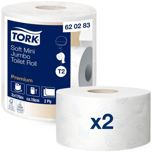 Papier toaletowy TORK MINI JUMBO TR PREM 170 m