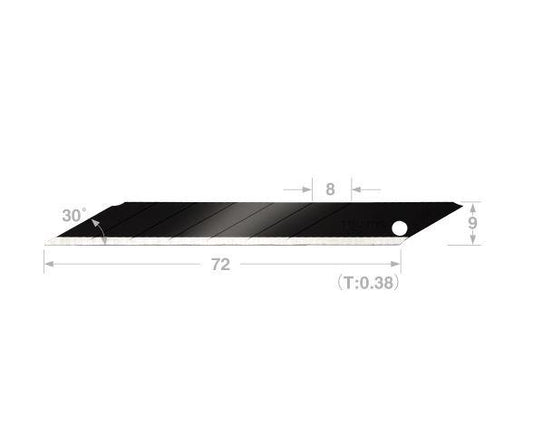 Ostrza odłamywalne TAJIMA CB39RB, 9 mm, 10 szt.