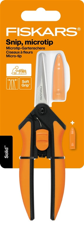 Sodo žirklės Fiskars Solid Microtip SP13, 140 mm