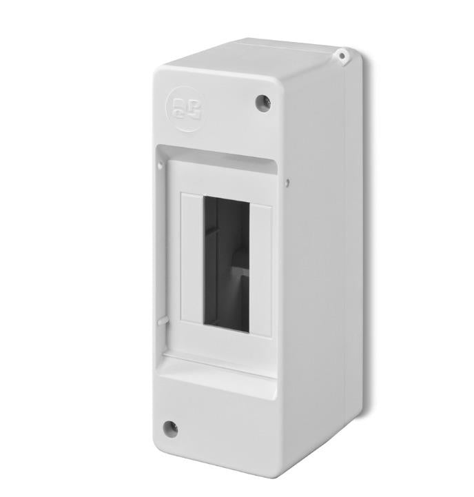 Modulinis skydas Elektroplast, virštinkinis, IP20, 2 mod.